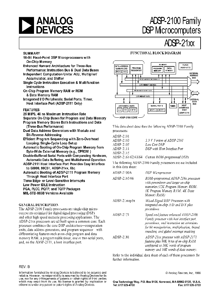 ADSP-2101BG-40_832729.PDF Datasheet