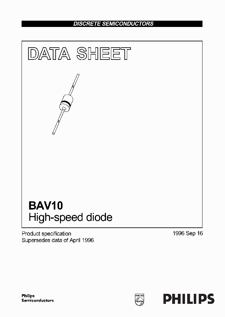 BAV10_816306.PDF Datasheet