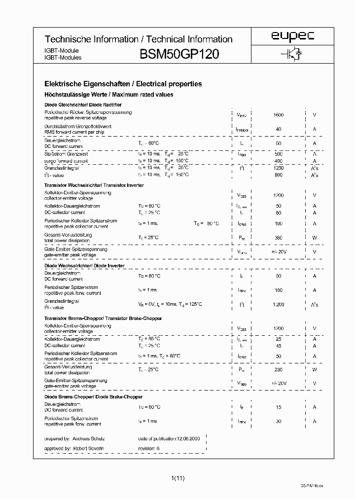 BSM50GP120_1012828.PDF Datasheet