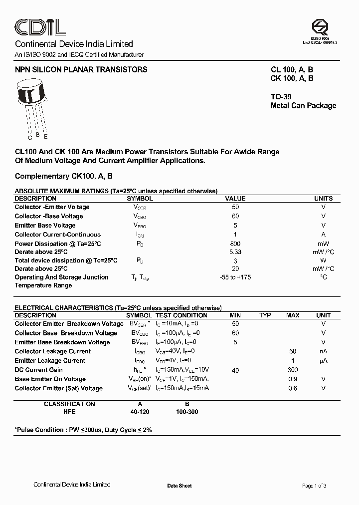 CL100_930914.PDF Datasheet