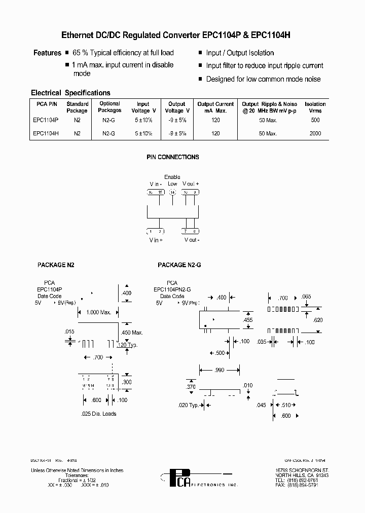 EPC1104H_1011165.PDF Datasheet