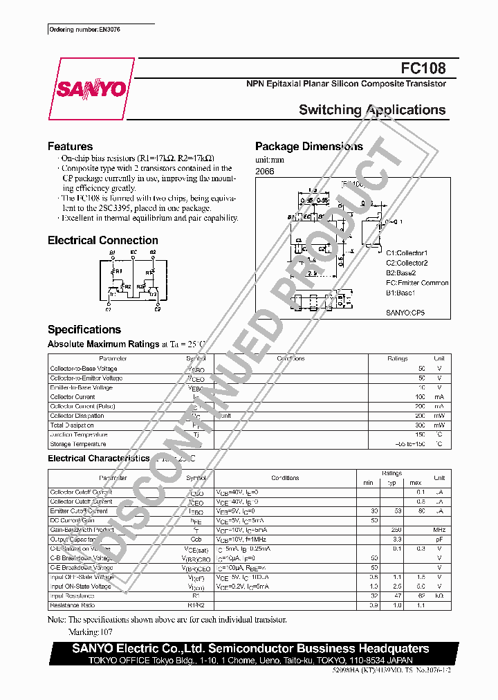 FC108_927400.PDF Datasheet
