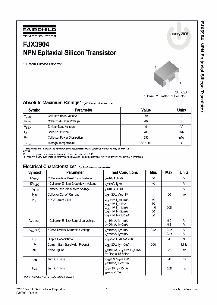 FJX3904TF_707043.PDF Datasheet