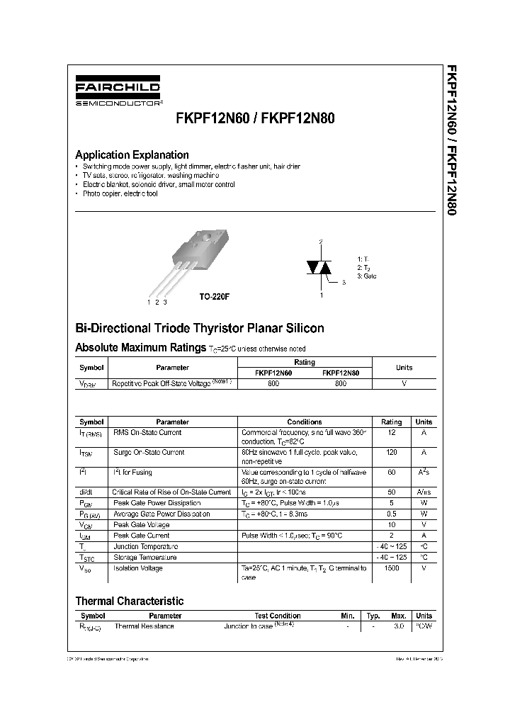 FKPF12N60_718231.PDF Datasheet