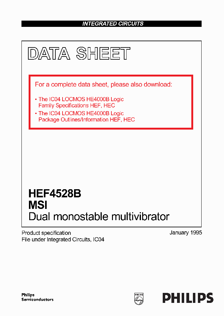HEF4528BP_1010548.PDF Datasheet