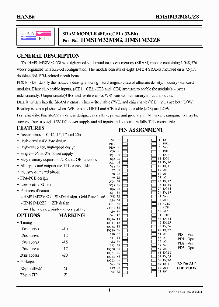 HMS1M32Z8_632999.PDF Datasheet