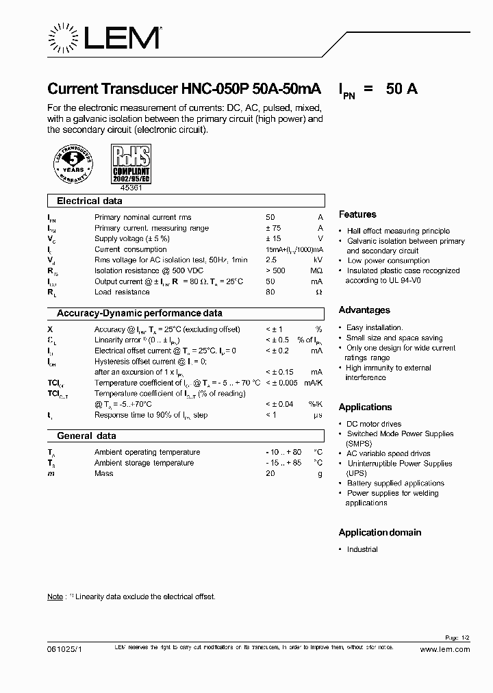 HNC-050P06_701269.PDF Datasheet