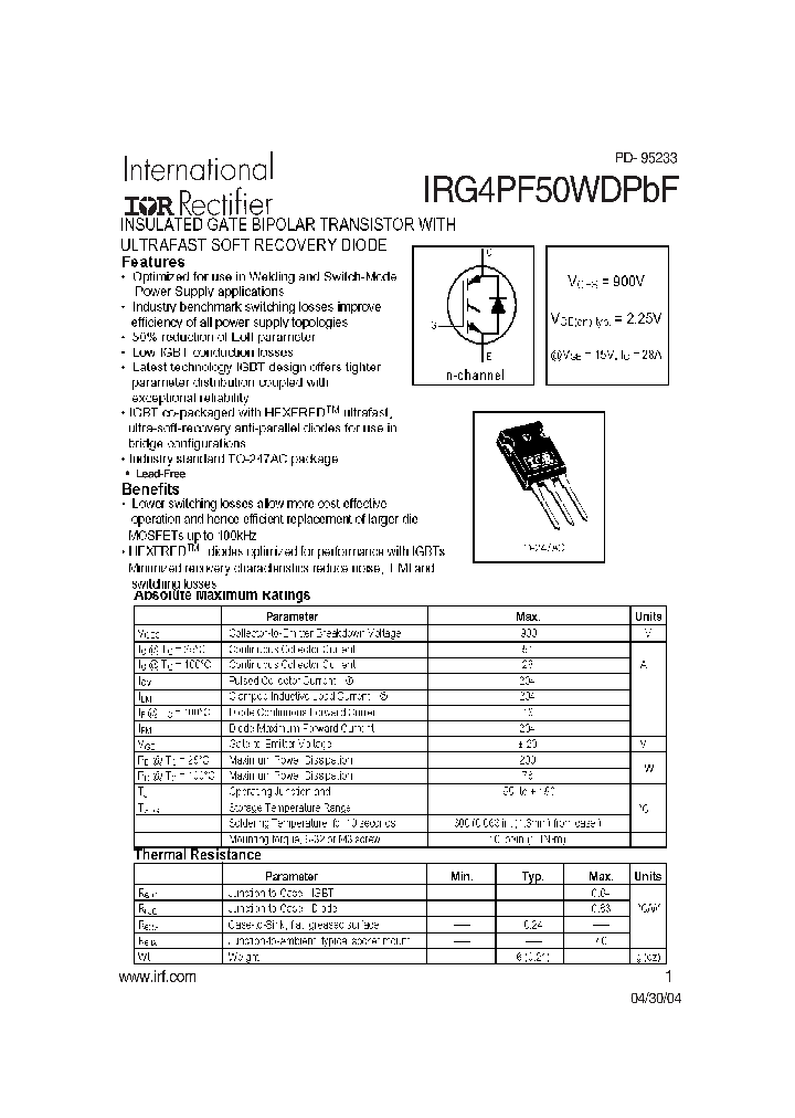 IRG4PF50WDPBF_709379.PDF Datasheet