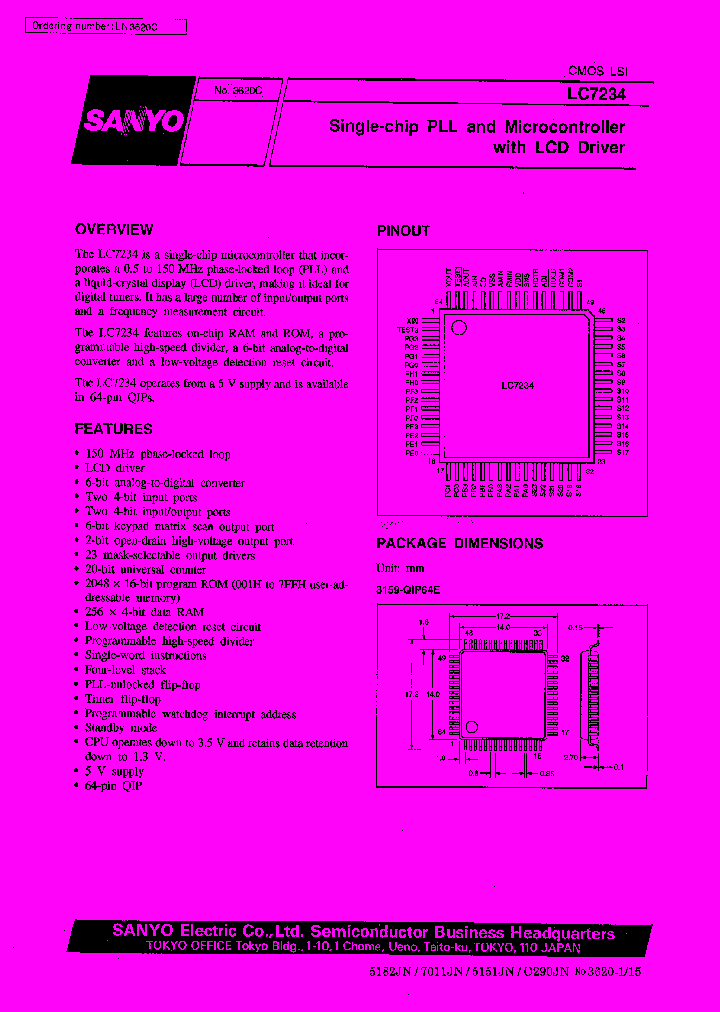 LC7234_929382.PDF Datasheet