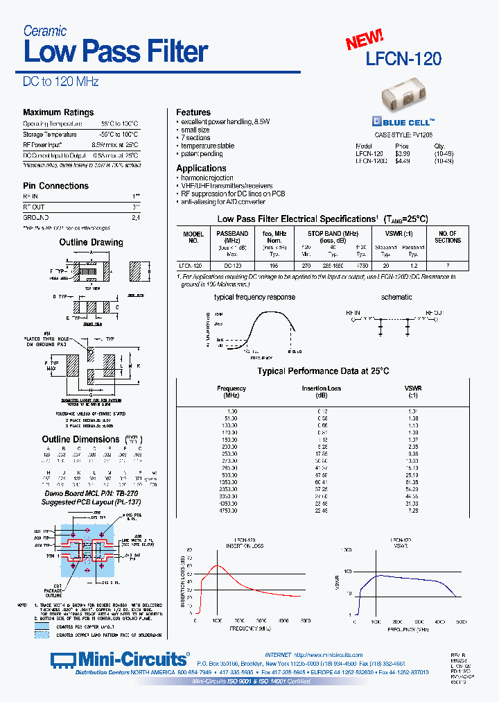 LFCN-120_810149.PDF Datasheet