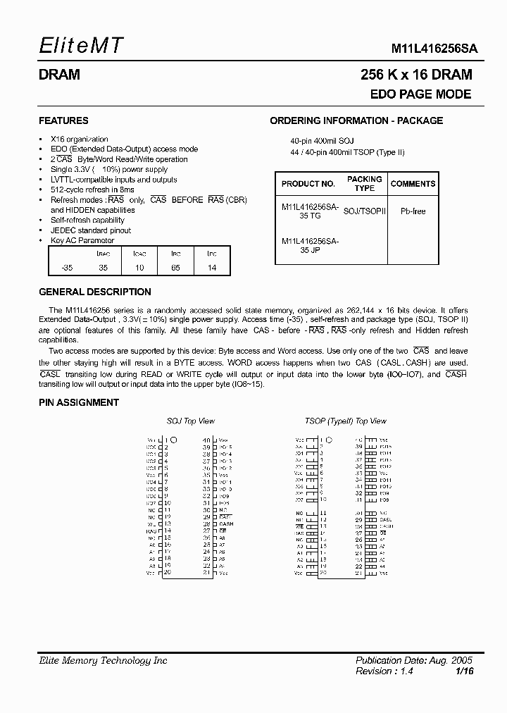 M11L416256SA-35JP_640744.PDF Datasheet