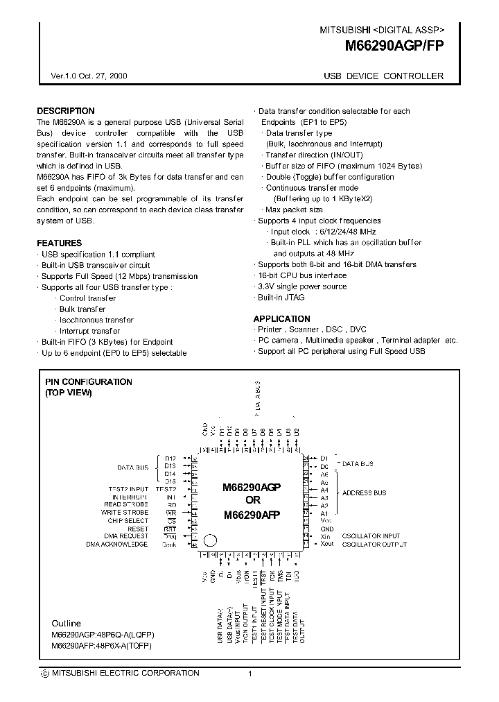 M66290AGP_810537.PDF Datasheet