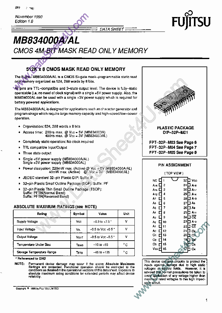 MB834000A_911289.PDF Datasheet