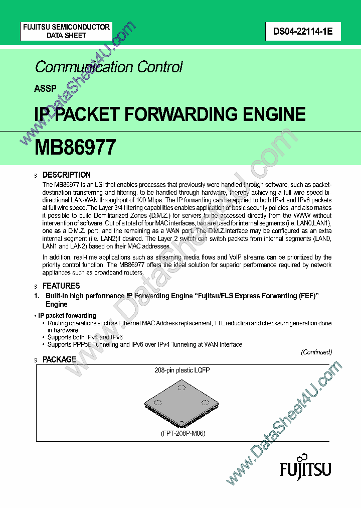 MB86977_844525.PDF Datasheet
