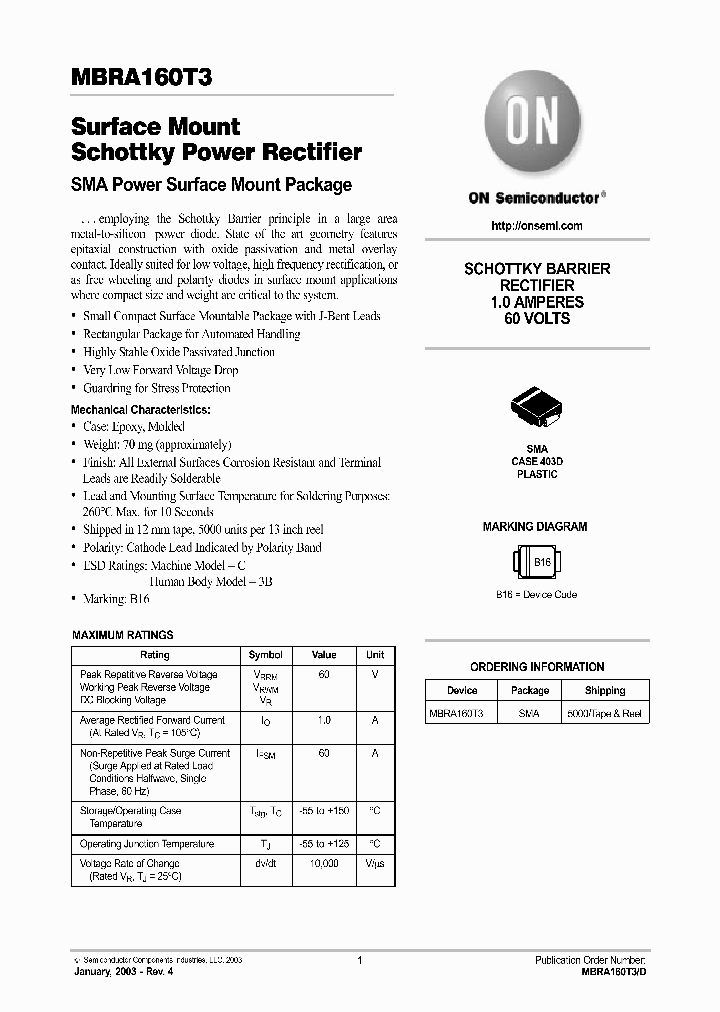 MBRA160T3_934277.PDF Datasheet