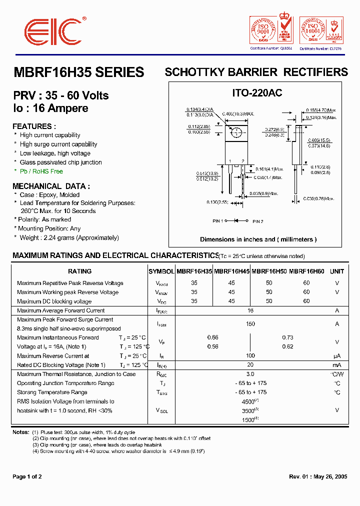 MBRF16H50_629985.PDF Datasheet