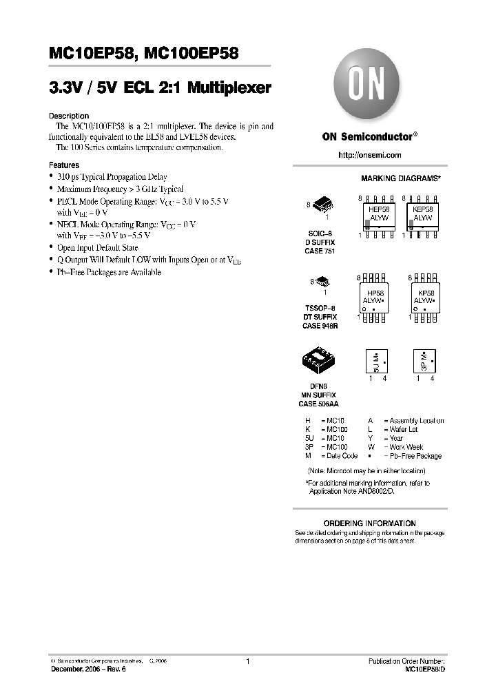 MC10EP5806_743788.PDF Datasheet