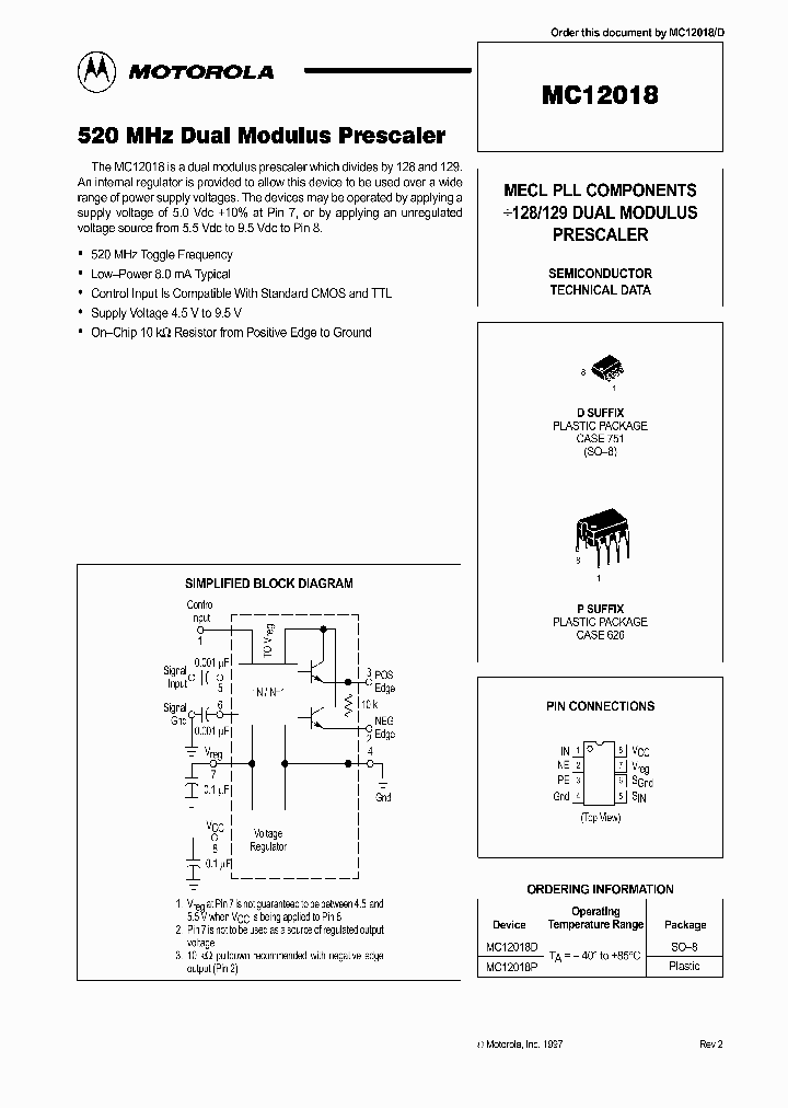 MC12018_865419.PDF Datasheet