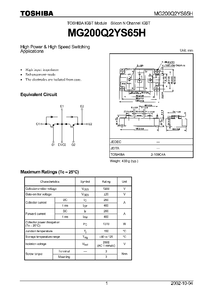 MG200Q2YS65H_833863.PDF Datasheet