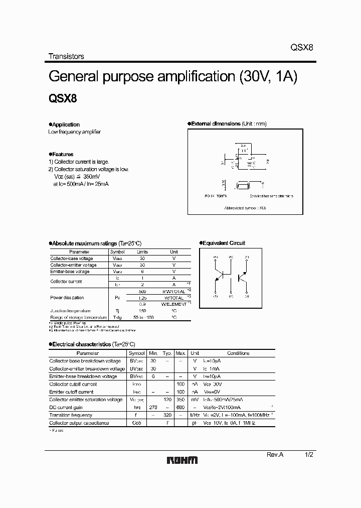QSX8_892506.PDF Datasheet
