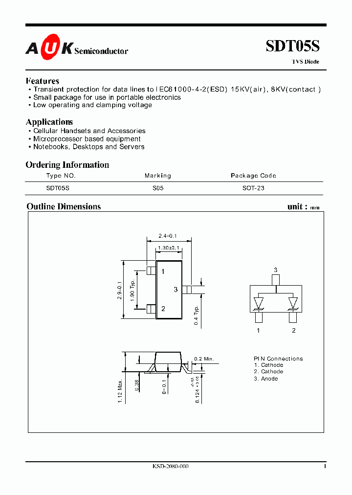 SDT05S_910074.PDF Datasheet