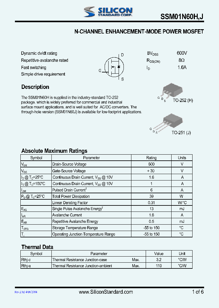 SSM01N60J_942568.PDF Datasheet