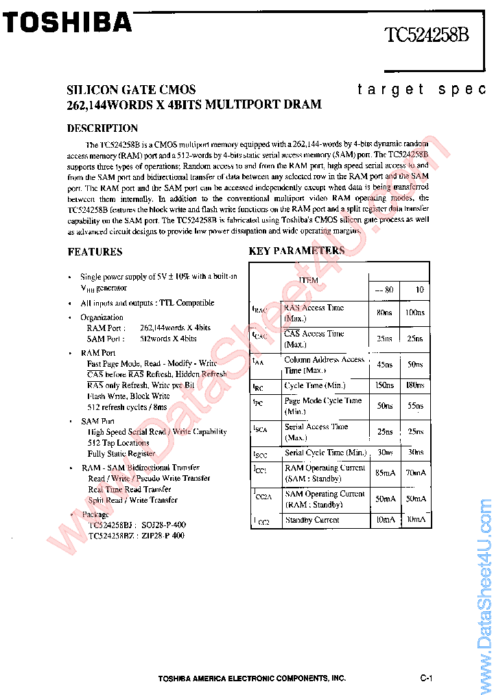 TC524258B_847820.PDF Datasheet