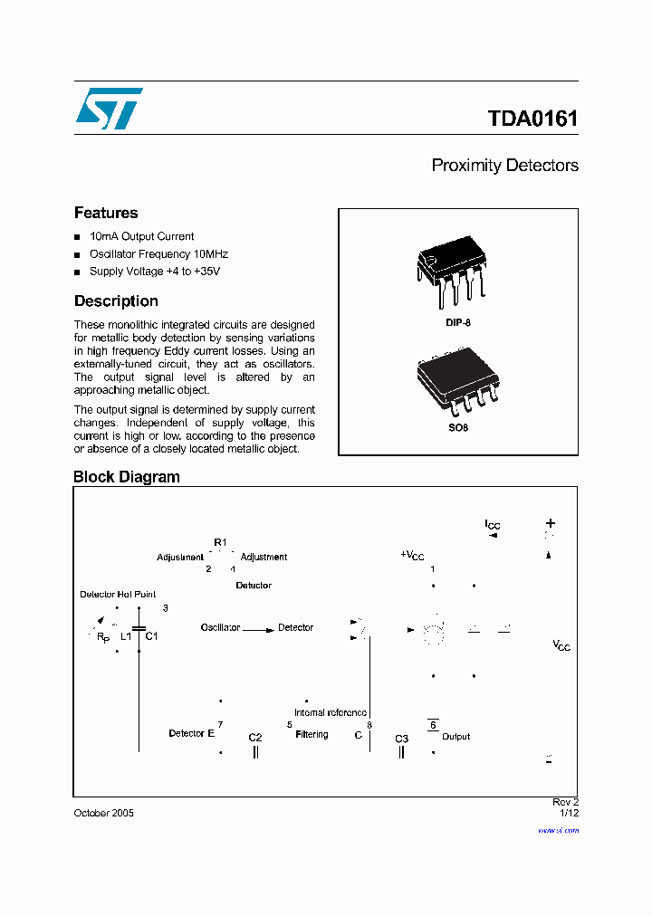 TDA016105_1009051.PDF Datasheet