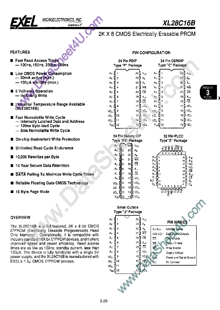 XL28C16B_904083.PDF Datasheet