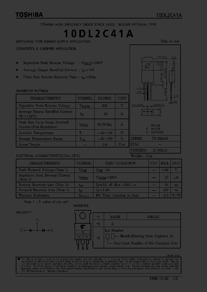 10DL2C41A_1190598.PDF Datasheet