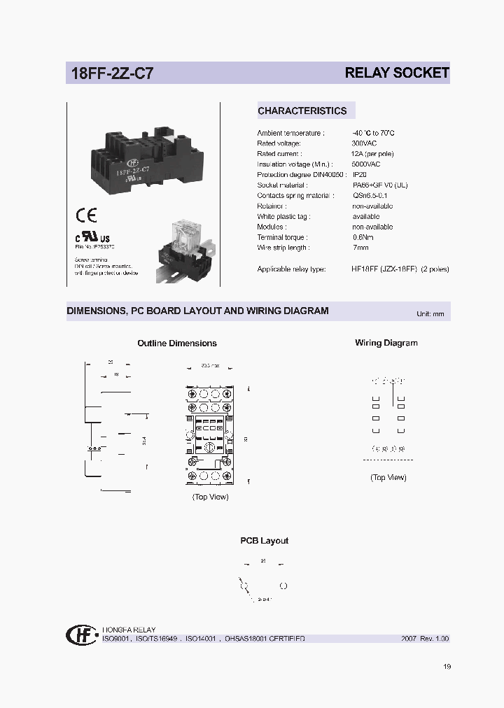 18FF-2Z-C7_1191287.PDF Datasheet