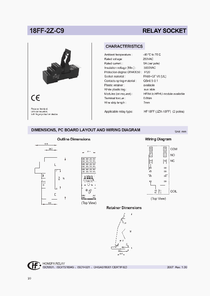 18FF-2Z-C9_1191289.PDF Datasheet
