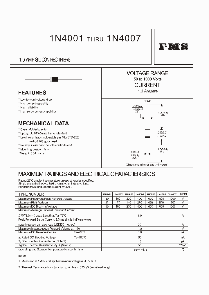 1N4001_1125989.PDF Datasheet