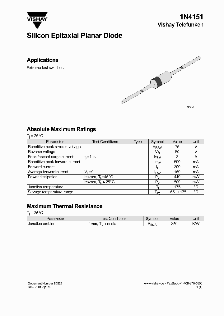 1N4151_1191749.PDF Datasheet