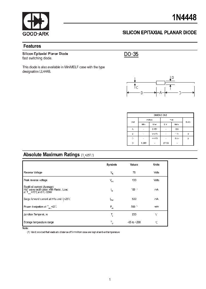 1N4448_1126641.PDF Datasheet