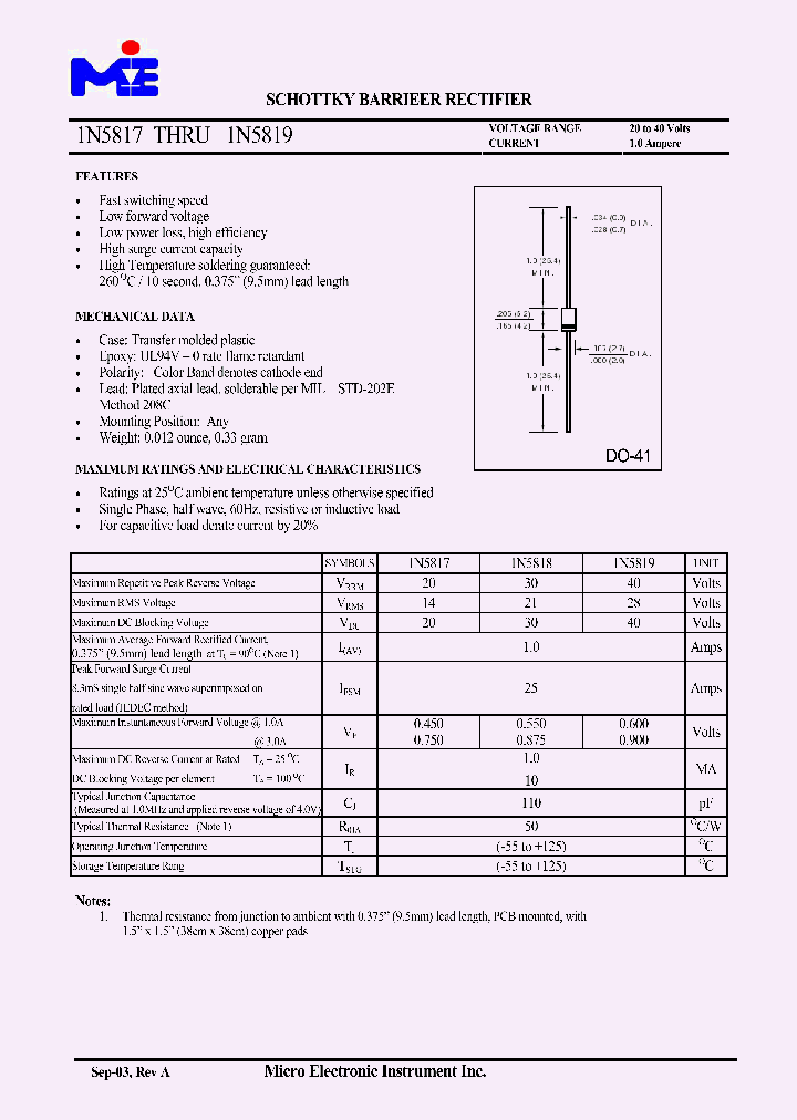 1N5818_1192164.PDF Datasheet