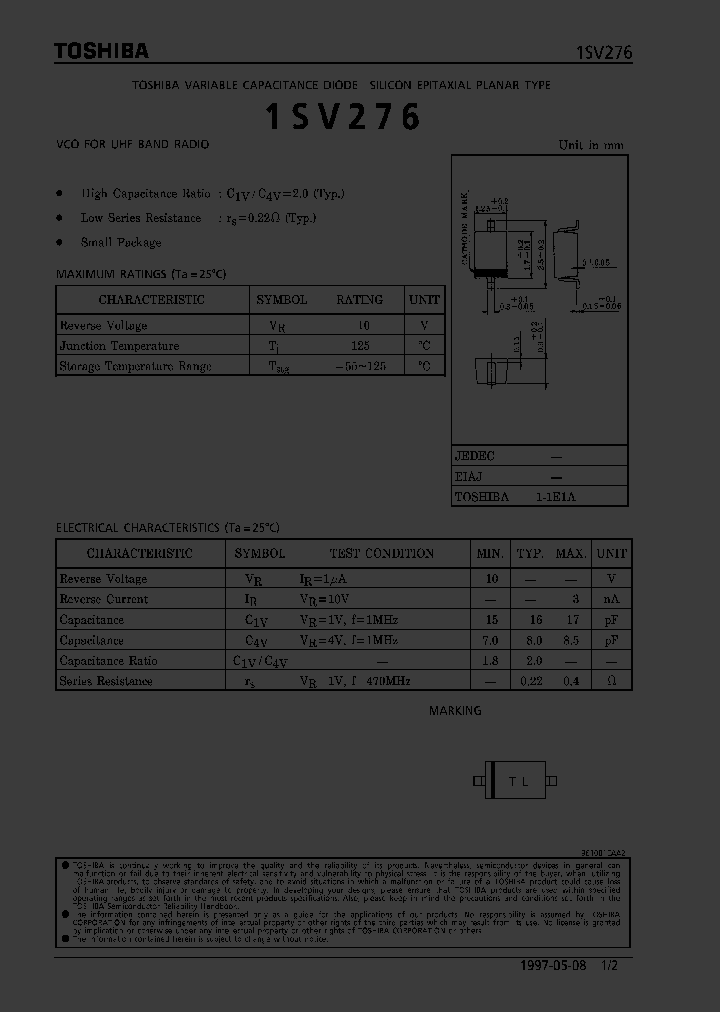 1SV276_1192682.PDF Datasheet