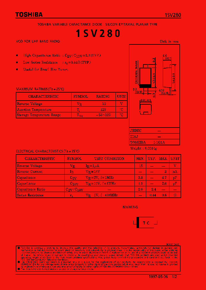 1SV280_1060260.PDF Datasheet