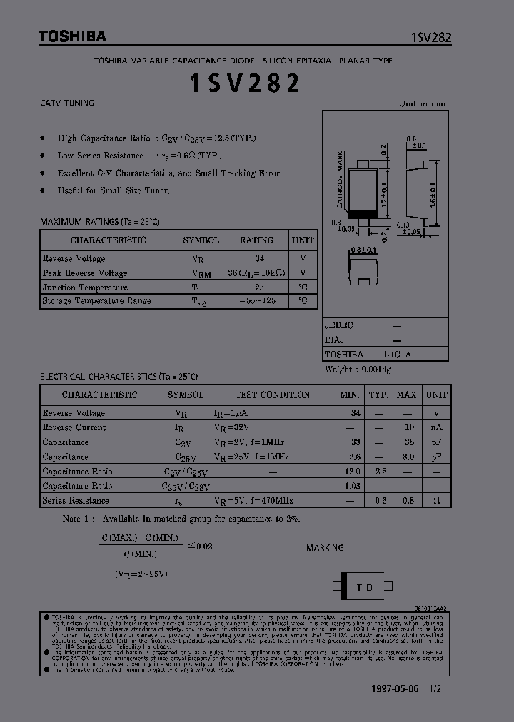 1SV282_1060261.PDF Datasheet