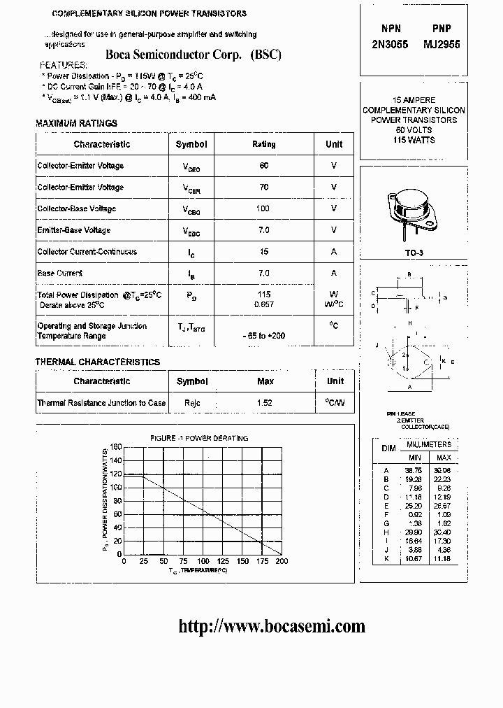 MJ2955_737281.PDF Datasheet