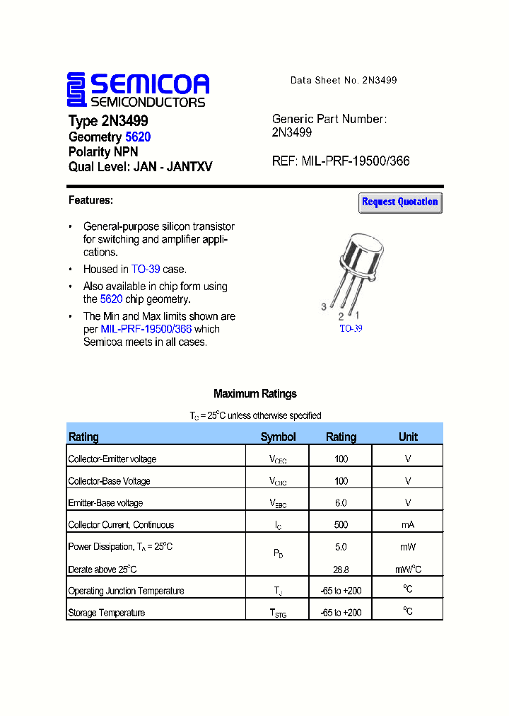 2N3499_1042819.PDF Datasheet