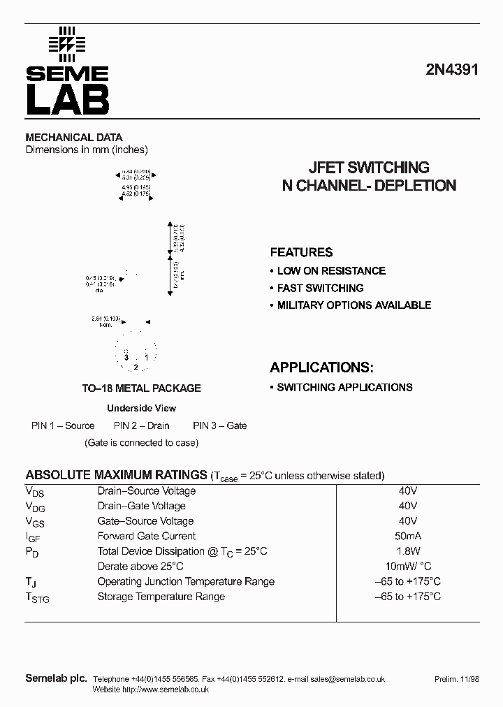 2N4391_1127355.PDF Datasheet