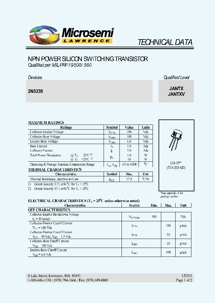 2N5339_1194047.PDF Datasheet