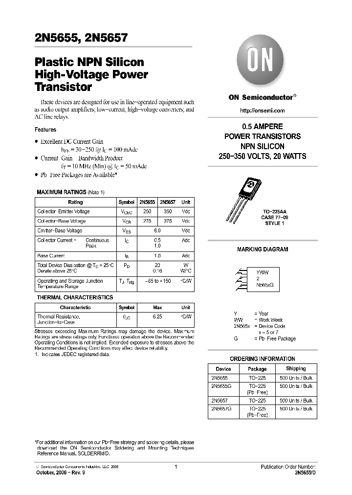 2N5655G_1026405.PDF Datasheet