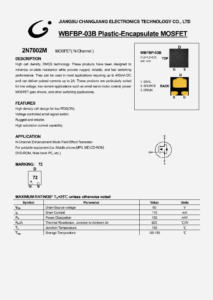 2N7002M_1194414.PDF Datasheet