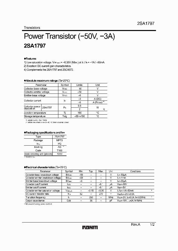 2SA1797_1194774.PDF Datasheet