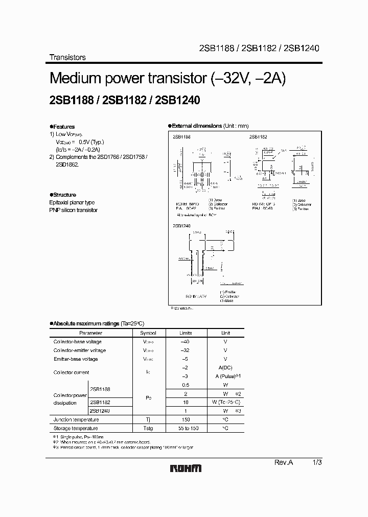 2SB1240_1195089.PDF Datasheet