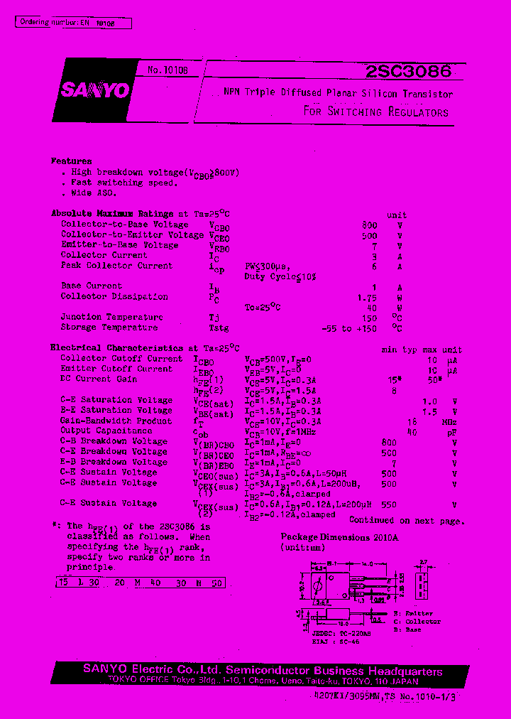 2SC3086_1162319.PDF Datasheet