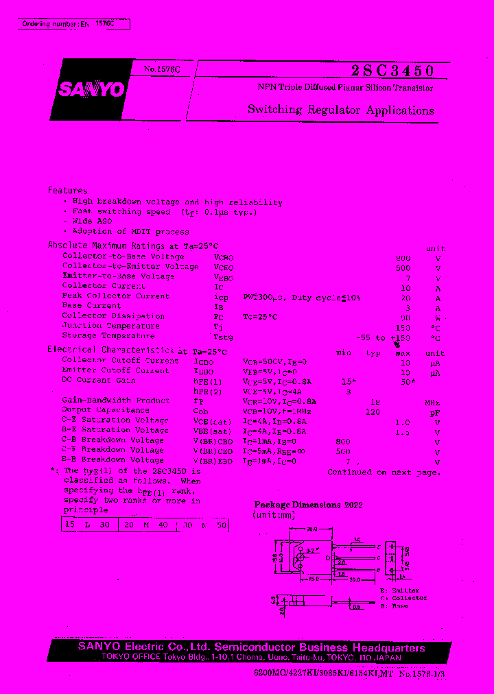 2SC3450_1195699.PDF Datasheet