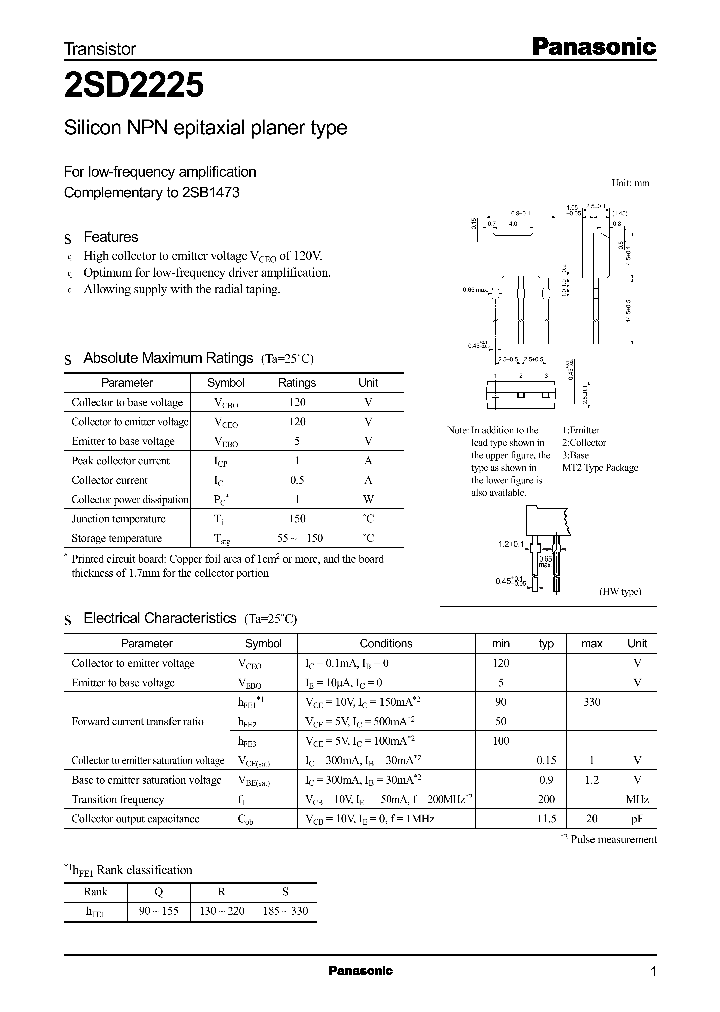 2SD2225_1197125.PDF Datasheet